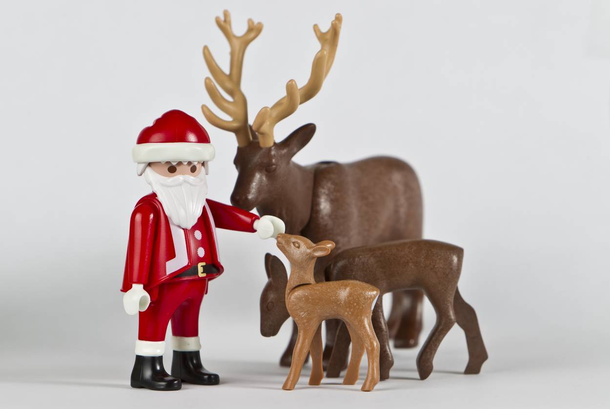 décoration Noël figurines Playmobil