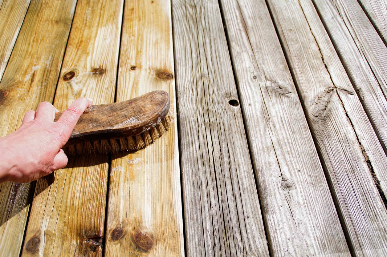 entretien terrasse en bois exotique